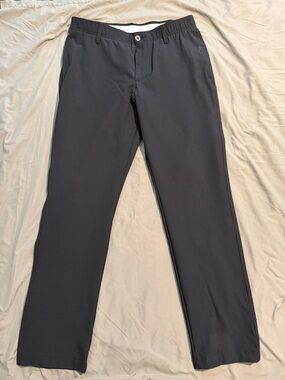 Under Armour Black Men's Chino-Style Stretch Pants